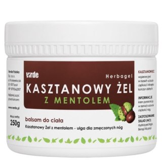 Kasztanowy żel z mentolem 250ml VIRDE
