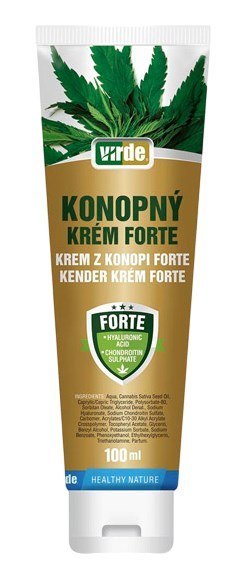 Krem z konopi FORTE 100ml VIRDE