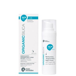 Nawilżająco-regenerujący krem na noc z krzemem organicznym i kwasem hialuronowym SILOR+B+HA 30ml INVEX REMEDIES