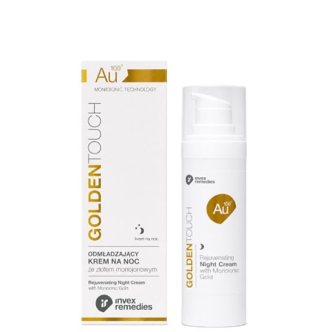 Odmładzający krem na noc ze złotem monojonowym Au100 30ml INVEX REMEDIES