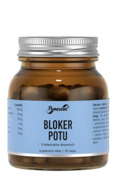 PANASEUS Bloker potu - 50 kaps. YANGO