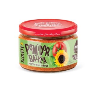 PRIMAVIKA Pasta słonecznikowa z pomidorami i bazylią 180g