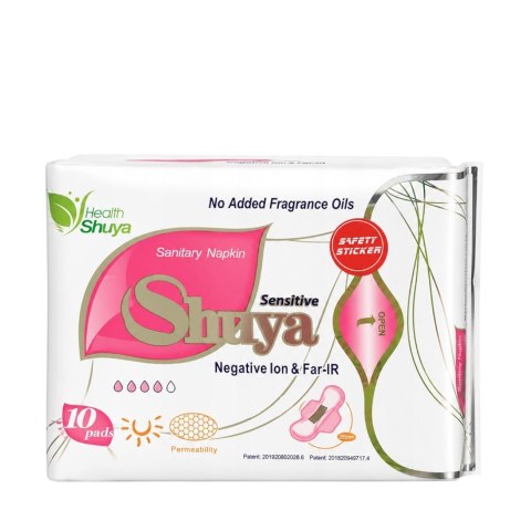 Podpaski dzienne SENSITIVE 10 sztuk SHUYA HEALTH