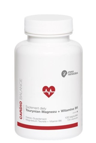 Taurynian magnezu + witamina B6 100 kaps. INVEX REMEDIES