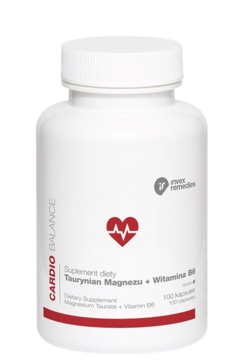 Taurynian magnezu + witamina B6 100 kaps. INVEX REMEDIES