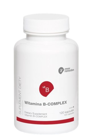 Witamina B-Complex 120 kaps. INVEX REMEDIES