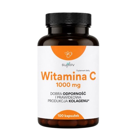 Witamina C 1000mg, 100 kaps. SUPLIIV