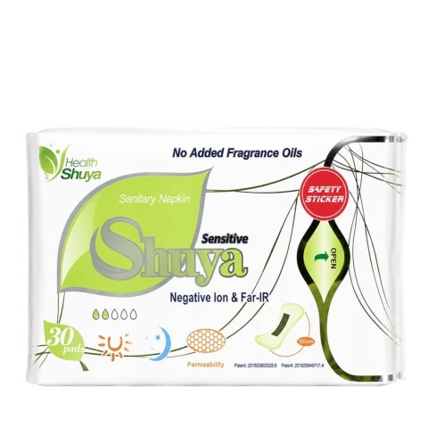 Wkładki higieniczne SENSITIVE 30 sztuk SHUYA HEALTH