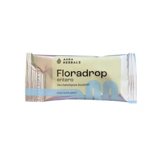 AURA HERBALS Floradrop entero probiotyk Saccharomyces boulardii 30 saszetek