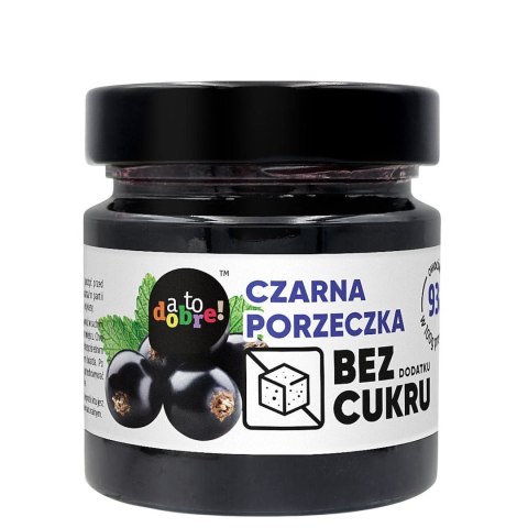 Atodobre! Czarna porzeczka bez dodatku cukru 195g
