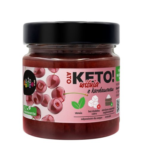Atodobre! KETO Wiśnia z kardamonem bez dodatku cukru 200g