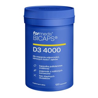 BICAPS D3 4000, 120 kaps. FORMEDS