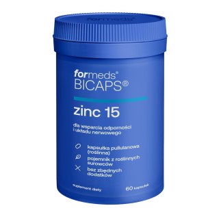 BICAPS zinc 15, 60 kaps. FORMEDS