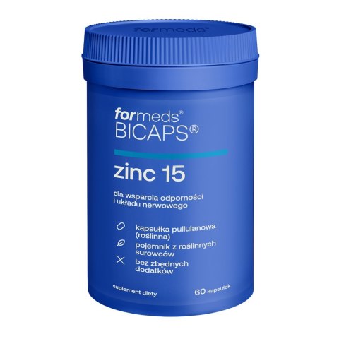 BICAPS zinc 15, 60 kaps. FORMEDS