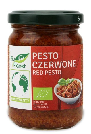 BIO PLANET Pesto czerwone BIO 140g