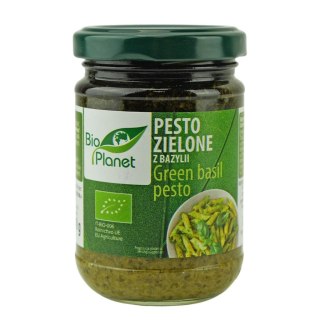 BIO PLANET Pesto zielone z bazylii BIO 140g