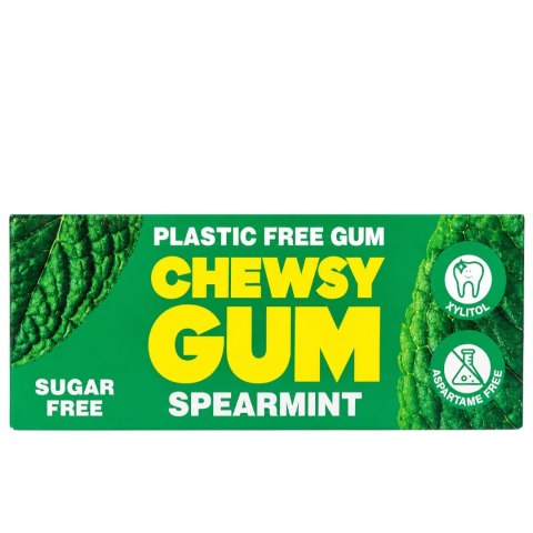 CHEWSY Gumy do żucia o smaku miętowym z ksylitolem 15g (10 gum)
