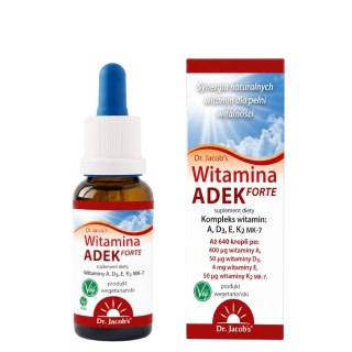 DR. JACOB'S Witamina ADEK FORTE w kroplach 20ml
