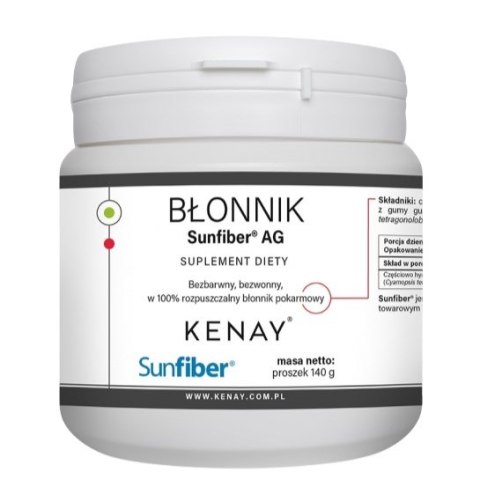 KENAY Błonnik Sunfiber AG w proszku 140g