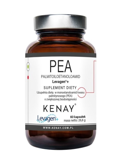 KENAY PEA Palmitoiloetanoloamid Levagen+ 60 kaps.