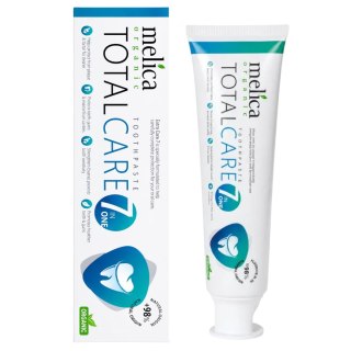 MELICA Pasta do zębów Total Care 7w1 bez fluoru 100ml