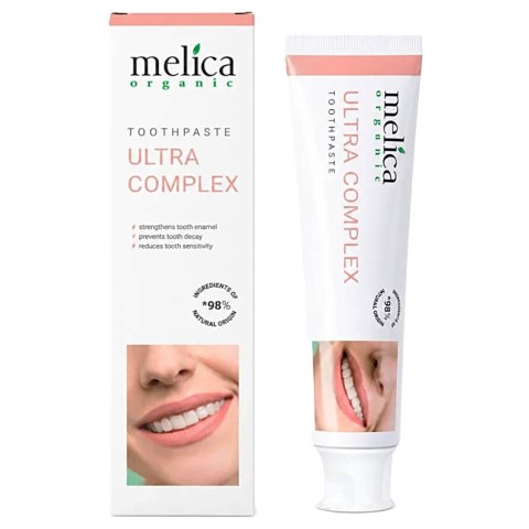 MELICA Pasta do zębów Ultra Complex bez fluoru 100ml