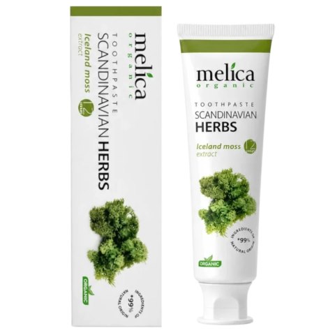 MELICA Pasta do zębów skandynawskie zioła bez fluoru 100ml