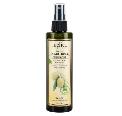 MELICA Serum do włosów Łopianowe + ekstrakt z oliwki regenerujące 200ml