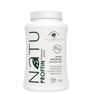 NATU Proftin Zasypka przeciwpotna do ciała i stóp 75g MELALEUCA