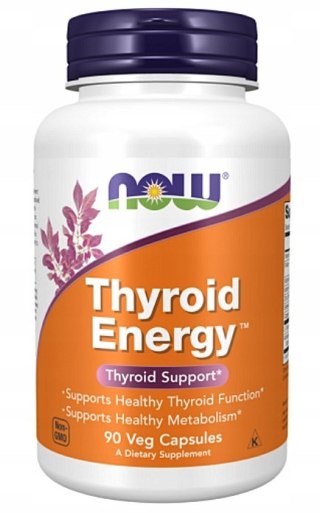 NOW FOODS Thyroid Energy 90 kaps. - wsparcie tarczycy