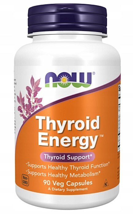 NOW FOODS Thyroid Energy 90 kaps. - wsparcie tarczycy